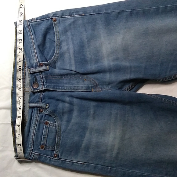 Levi's 505 Med.Wash Straight Lightly Distressed Denim - Picture 6 of 14